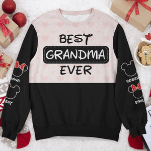 Best Grandma Ever - Personalized 3D AOP Shirt 3DAP-02qhqn180923 - AOP Products - GoDuckee