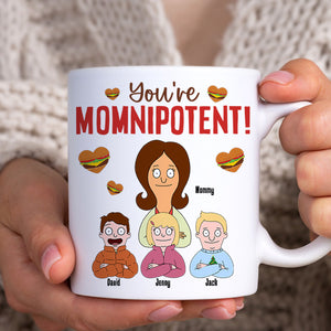 Personalized Gifts For Mom Coffee Mug 02natn120225hg You're Momnipotent - Coffee Mug - GoDuckee