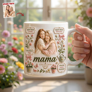Custom Photo Mom and Daughter Coffee Mug - Gifts For Mom 05todt230426 - Coffee Mug - GoDuckee