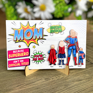 Personalized Gifts For Mom Wood Sign You're The Best 06toqn160224pa - Wood Signs - GoDuckee