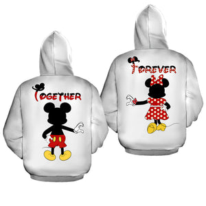 Couple Together Forever 05huti301023-new Personalized Couple Shirts - Shirts - GoDuckee
