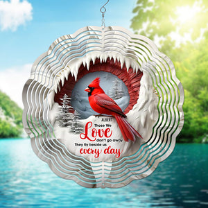 Personalized Memorial Wind Spinner 02kaqn191224 Red Cardinal - Ornament - GoDuckee