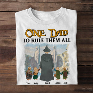 Dad Rule Them All 04qhtn050623 Personalized Shirt GRER2005 - Shirts - GoDuckee