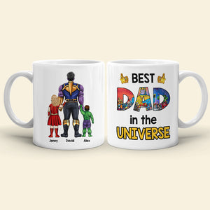 The Best Dad Personalized Coffee Mug DR-WHM-02QHHN130523TM - Coffee Mug - GoDuckee
