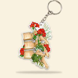 Gift For Nurse, Personalized Keychain, Human Anatomy Keychain, Nurse Gift - Keychains - GoDuckee