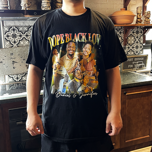 Dope Black Love, Couple Gift, Personalized Shirt, Black Couple Custom Photo Shirt - Shirts - GoDuckee