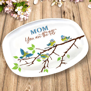 Personalized Gifts For Mom Plate You Are The Tits 03htmh110324 - Plates - GoDuckee