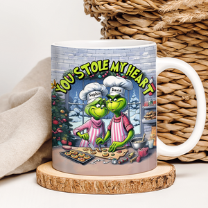 Personalized Funny Christmas Gifts For Couple Coffee Mug 03hupu231124 - Coffee Mug - GoDuckee