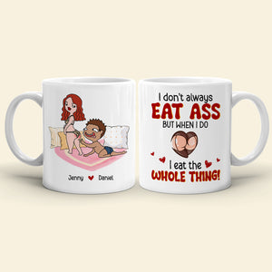 Gift For Couple, Personalized Mug, Naughty Couple Mug. Couple Gift - Coffee Mug - GoDuckee