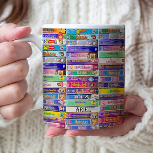 Personalized Gifts For Movie Lover Coffee Mug Movie Videotape 01OHLU230125 - Coffee Mug - GoDuckee