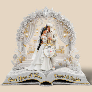 Royal Romance Acrylic Plaque - Personalized Gifts For Couple 03OHQN270625 - Shaped Plaques - GoDuckee
