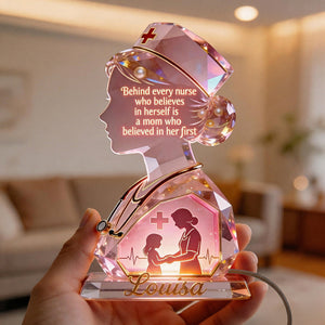 Nurse Mom Acrylic Light Box - Personalized Gifts For Moms 03pgdt270326 - Light Box - GoDuckee