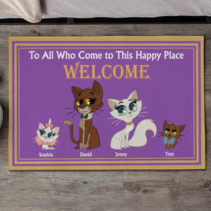 Personalized Gifts For Family Doormat DOR-SJRMD-01KATN140324 - Doormats - GoDuckee