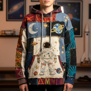Bohemian Astronaut Hoodie Personalized Gifts For Space Lovers 01patn251125 - AOP Products - GoDuckee