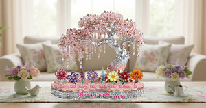 Floral Garden Acrylic Plaque - Personalized For Grandma/ Mom 02KIMG050226 - Shaped Plaques - GoDuckee