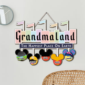 Personalized Gifts For Grandma Wood Sign 022qhtn160424 Mother's Day - Wood Signs - GoDuckee