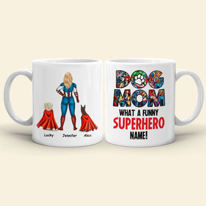 Dog Mom Personalized Coffee Mug 06DNHN240423TM - Coffee Mug - GoDuckee