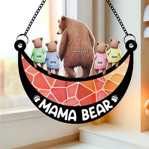 Personalized Gifts For Mom Suncatcher Window Hanging Ornament 03naqn250424 - Ornaments - GoDuckee