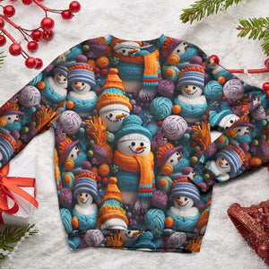 Christmas Embroidery Seamless Pattern, Xmas Shirt, Gift For Christmas - AOP Products - GoDuckee