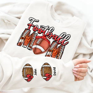 Football Mom, Personalized American Football Shirt, Gift For Football Lover, Mom Gift, Grandma Gift, Christmas Gift - AOP Products - GoDuckee