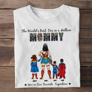 Personalized Gifts For Mom Shirt You're Our Favorite Superhero 01OHPU190124PA Mother's Day Gifts - 2D Shirts - GoDuckee