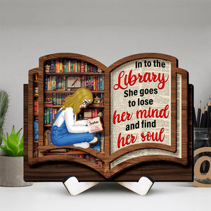 Personalized Gifts For Book Lover Wood Sign 02xqqn200125hg - Wood Sign - GoDuckee