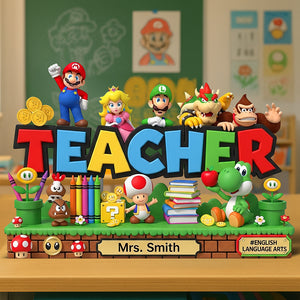 Plumber Fans Plaque - Personalized Gifts For Teacher 02tgqn160625 - Shaped Plaques - GoDuckee