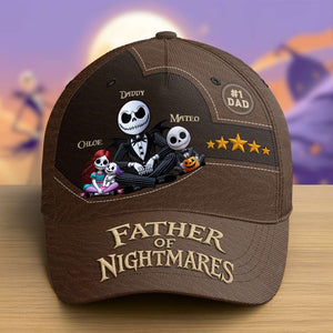 Horror Midnight Dad Classic Cap Personalized Gifts For Dad 02NADT300425 - Caps - GoDuckee