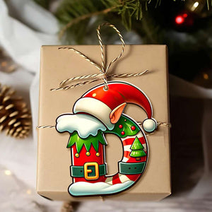 Custom Alphabet Letter Gifts For Movie Lovers, Christmas Acrylic Ornament 02XQDT301024 - Ornament - GoDuckee