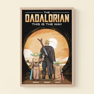 Dad 04naqn150523hh Personalized Canvas Print - Poster & Canvas - GoDuckee