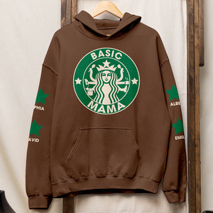 Personalized Gifts For Mom Shirt, Busy Mom Needs Coffee 04qhqn070325 - AOP Products - GoDuckee