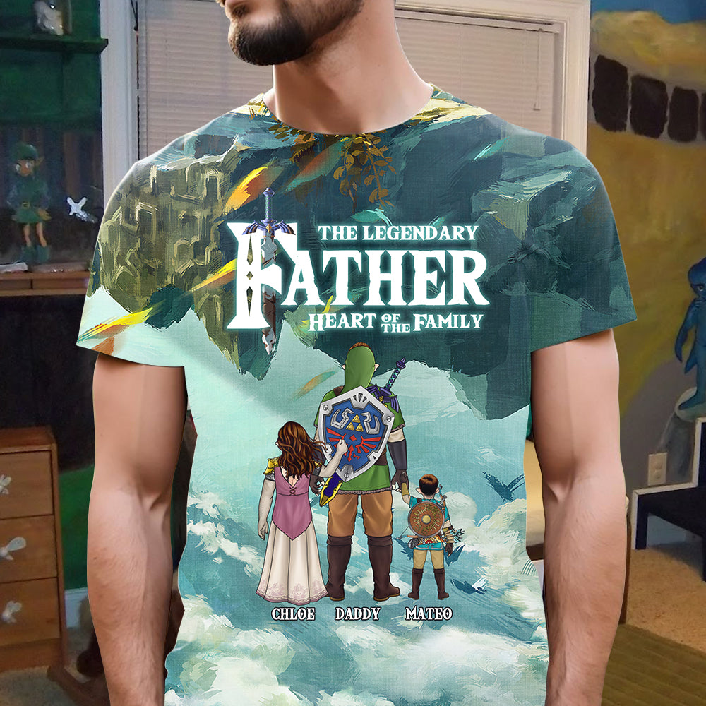 Personalized Gifts For Dad 3D Shirt 03KADT230424HG Father's Day - 3D Shirts - GoDuckee