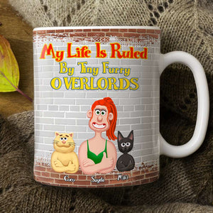 Personalized Gifts For Mom Coffee Mug Cat Mom 05KAMH030325PA - Coffee Mug - GoDuckee