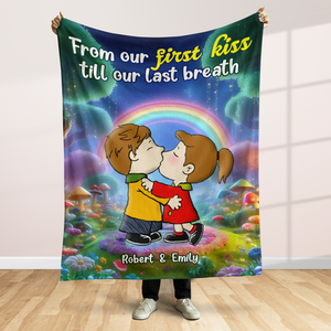 Personalized Gifts For Couple Blanket 06topu030125hg - Blanket - GoDuckee