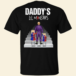 Daddy's Lil Monsters, Personalized Shirt- GRER2005, 05huhn090523tm - Shirts - GoDuckee