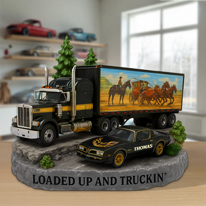 Classic Trucker Movie Acrylic Plaque- Personalized Gift For Trucker 04QHPU210525 - Shaped Plaques - GoDuckee