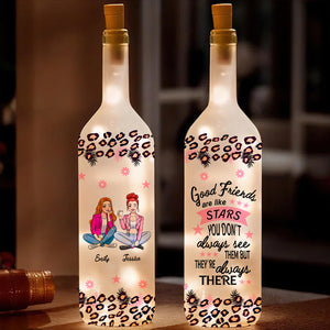 Personalized Gifts For Friend Bottle Lamp Good Friends 01HUDT200225HH - Bottle Lamp - GoDuckee