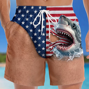 Funny Shark Men's Shorts Personalized Gifts For Men 05TYQN020726