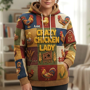 Personalized Funny Gifts For Chicken Lovers Hoodie 03natn251125 - AOP Products - GoDuckee