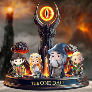 The One Dad Acrylic Plaque Gifts For Dad 03HUDT210425 - Shaped Plaques - GoDuckee