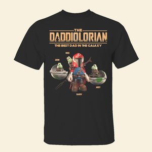 The Best Dad In The Galaxy, Personalized Shirt 06HTHN270523 - Shirts - GoDuckee