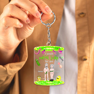 Personalized Gifts For Couple Keychain 01kadc200724hg - Keychains - GoDuckee