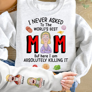 Personalized Gifts For Mom Shirt World's Best Mom 01KAQN250325HG - AOP Products - GoDuckee
