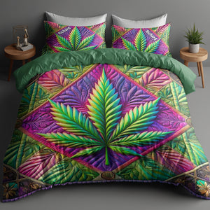 Personalized Gifts For Weed Lovers Quilt Bedding Set Special Line 02toqn110125 - Blanket - GoDuckee