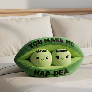 Peas Couple Pillow Personalized Gifts For Couple 05KIDT221125 - Pillow - GoDuckee