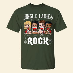 Jingle Ladies- Personalized Sweatshirt-Gift For Besties-05htqn091023hh - Shirts - GoDuckee