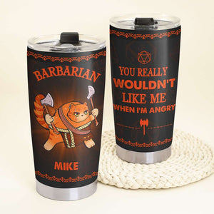 Gift For Cat Lover, Personalized Tumbler, Custom Cat Gamer Tumbler 04NAHN270623 - Tumbler Cup - GoDuckee