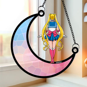 Personalized Gifts For Mom Suncatcher Window Hanging Ornament 05htqn240424hh Mother's Day - Ornaments - GoDuckee