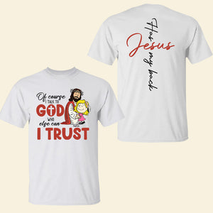 Personalized Gifts For Christians Shirt, Hugging Jesus 02qhqn080124hg - Shirts - GoDuckee