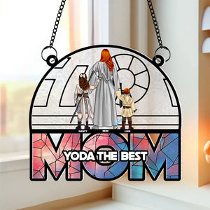 Personalized Gifts For Mom Suncatcher Window Hanging Ornament 01qhpu260424hhhg Mother's Day - Ornaments - GoDuckee